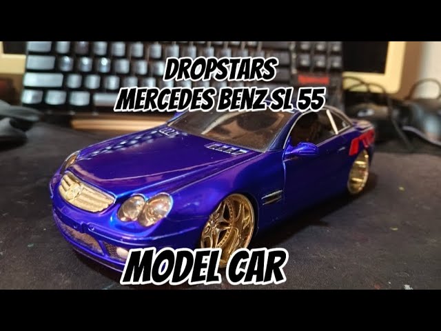 DropStars Mercedes Benz SL 55 1/24 Scale Hotwheels Model Car