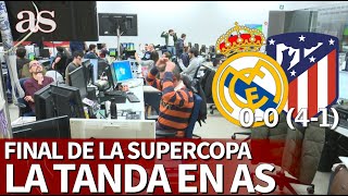 Así se vivió la tanda de penaltis de la Supercopa en AS: del fallo de Saúl a Ramos | Diario AS