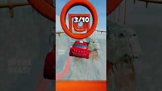 Car jumping competitions, ring and square 2 | BeamNG.Drive