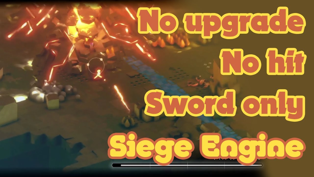 TUNIC - Siege Engine No hit / No upgrade / Sword only