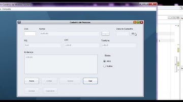 Javassim 2 - Ações dos Botões e Habilitação de Campos