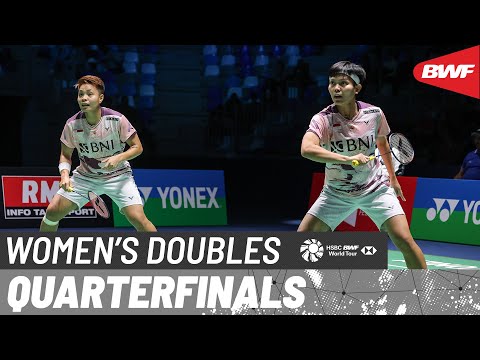 YONEX French Open 2023 | Fukushima/Hirota (JPN) [4] vs. Rahayu/Ramadhanti (INA) [7] | QF