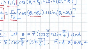 Section 8.3B - Polar Form of Complex Numbers; De Moivre