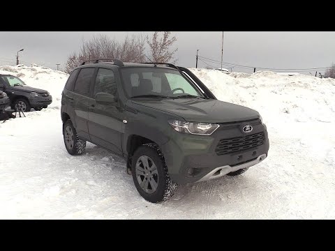 2021 LADA NIVA TRAVEL OFF-ROAD. Start Up, Engine, and In Depth Tour.