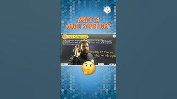 What is Audit Sampling ?? #PW #Shorts #AuditSampling