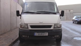 Ремонт автомобиля Ford Transit 2003, неправильная работа вентилятора отопления, не работают фанари з