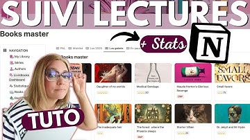 NOTION template ultime pour ORGANISER ses lectures