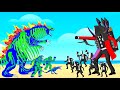 NUCLEAR GODZILLA vs All types of Camera man, Speaker man, Titan Tv man Compilation. Animation Dc2.