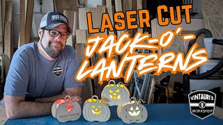 Tealight Jack-O-Lanterns with the xTool P2 laser!