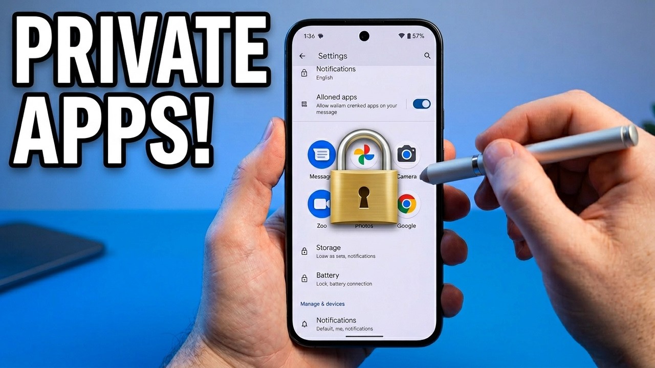 Google Pixel 10A: How to Lock Apps - YouTube