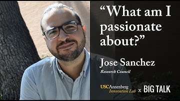 USC Annenberg Innovation Lab | Interview with Jose Sanchez, Research Council