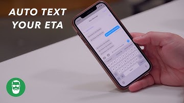 Automatically Text Your ETA on iPhone