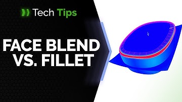 Face Blend vs. Fillet in Onshape
