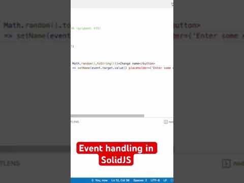 Event Handling in