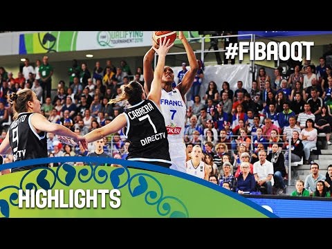 France v Argentina - Highlights - 2016 FIBA Women's Olympic Qualifying Tournament