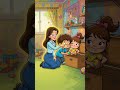 Good habits start young❤️Fun + Learning=Happy Kids#KidsCartoonqdGoodHabits #CleanUpSongKidsLearning