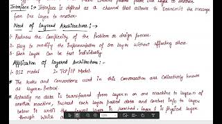 lec 15 Layered Architecture in computer network
