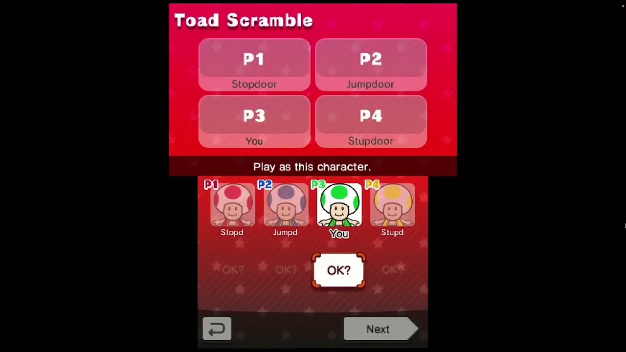 Mario Party Star Rush - 4-Player Toad Scramble, World 3-1 (Uncommentated)