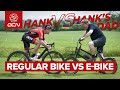 Pro Cyclist VS...His Dad!? | Road Bike Takes On E Bike, But Who Is Faster?