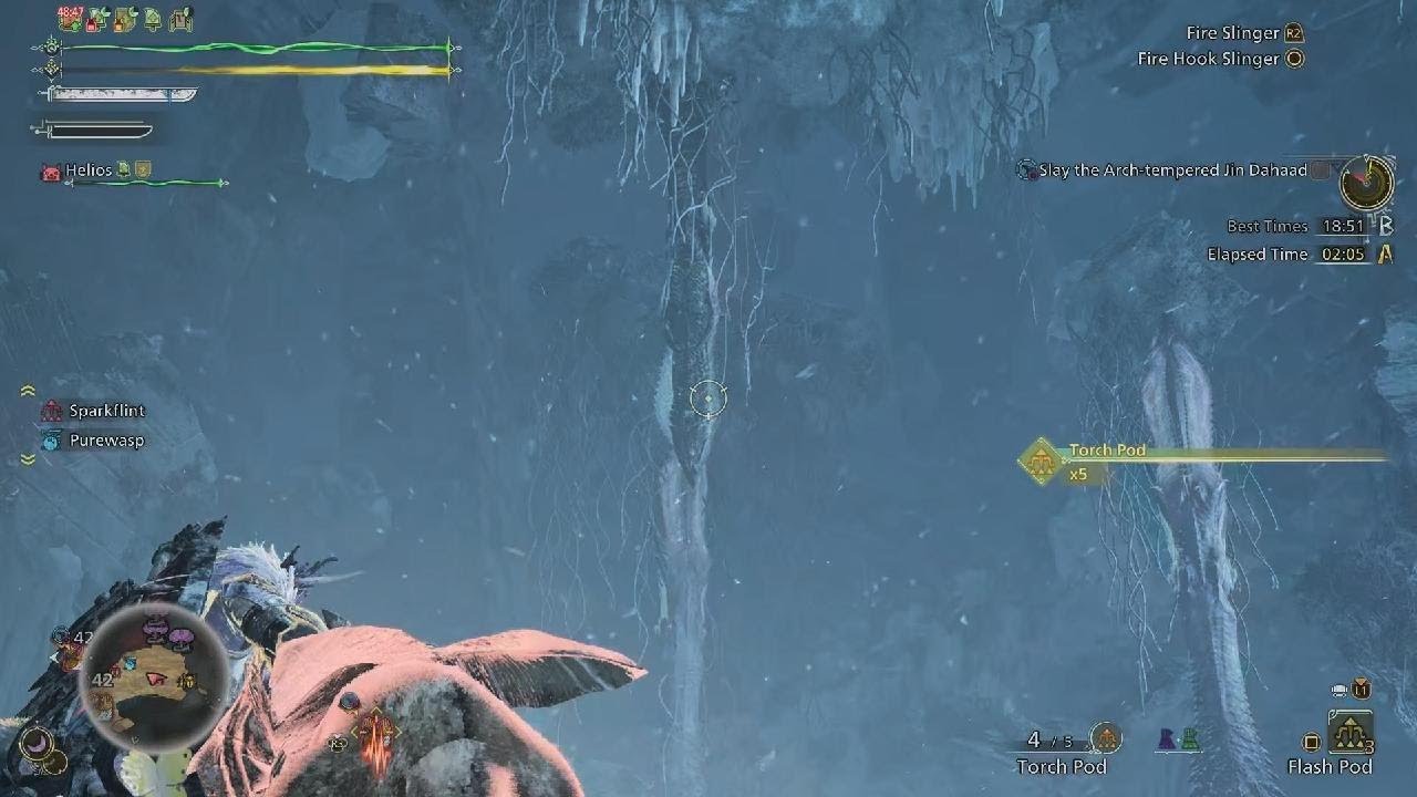 MH Wilds | Solo Arch-Tempered Jin Dahaad A-Rank 15'47"10