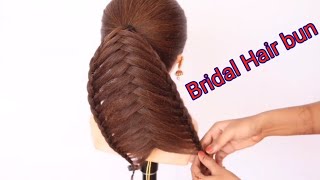 Hair styles for Wedding and Party /Party hair styles/Hair bun