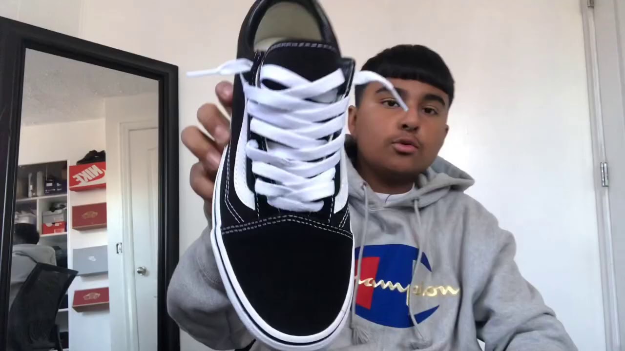 How to lace Vans old skool?? Easy just follow the steps - YouTube