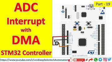 19 STM32 ADC interrupt with DMA using SMT32CubeIDE