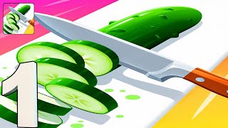 Perfect Slices - Walkthrough Gameplay Part 1 Tutorial Mobile Game (Android, ios)  screenshot 5