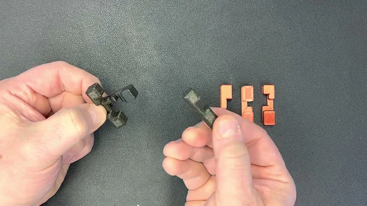 Burr Puzzle No. 305 Solution (mini puzzle)