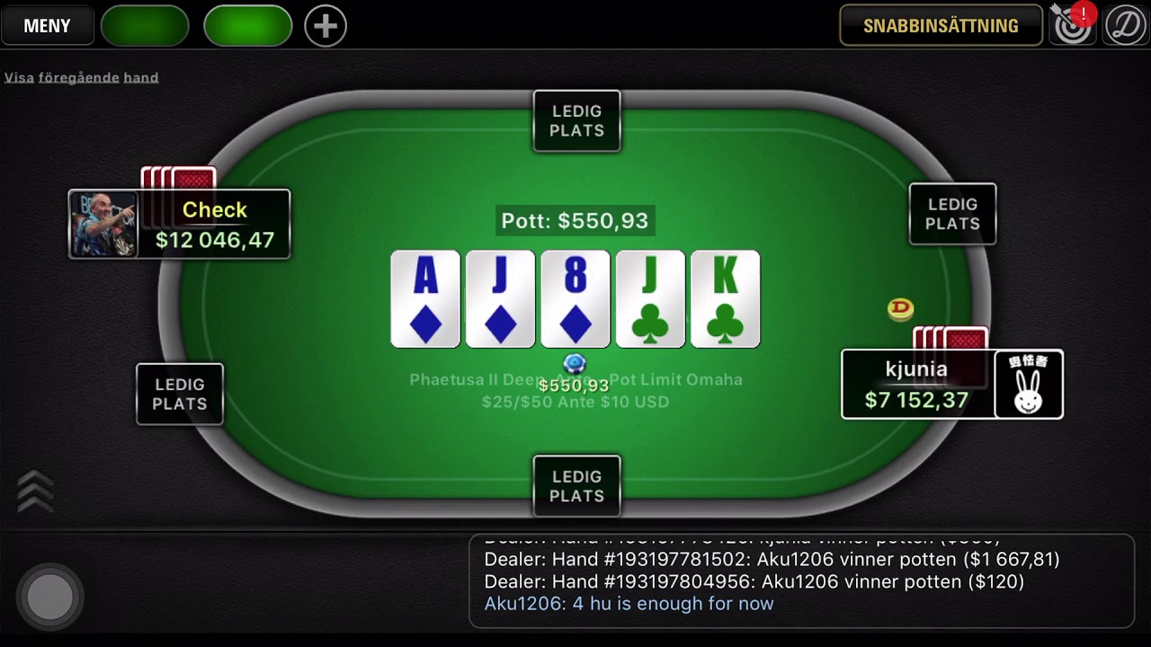 25/50$ PLO and NLHE. Borntotilt, Squa1l