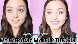 MY EVERYDAY MAKE UP TUTORIAL & EYEBROW ROUTINE