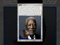 #morganfreeman knows is going places wearing millions.