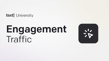 Engagement – Traffic | Text University | Real-Time Visitor Tracking in Text App