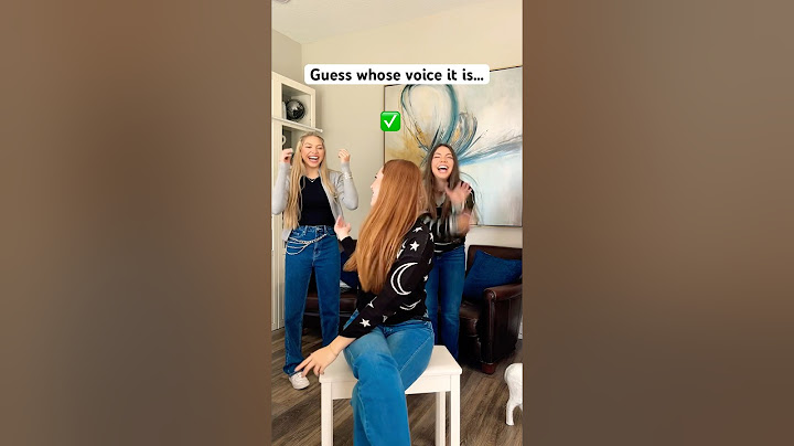 GUESS WHO’S VOICE… 👀🤔🤣 | Triple Charm #Shorts