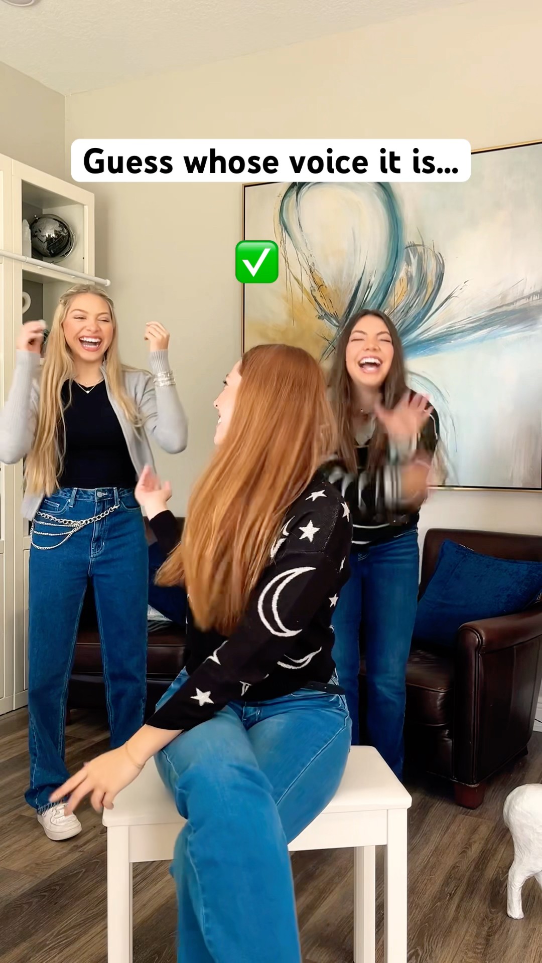 GUESS WHO’S VOICE… ??? | Triple Charm #Shorts