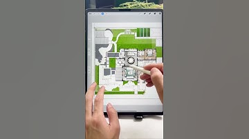 Wow! You can quickly display the landscape color plan with an iPad! Convenient #LandscapeDesign