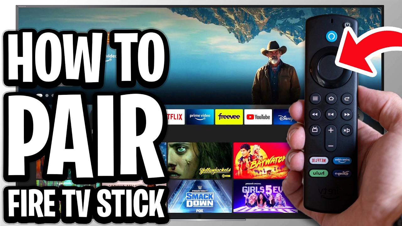 How To Pair Fire TV Stick Remote That Won't Connect - Step By Step