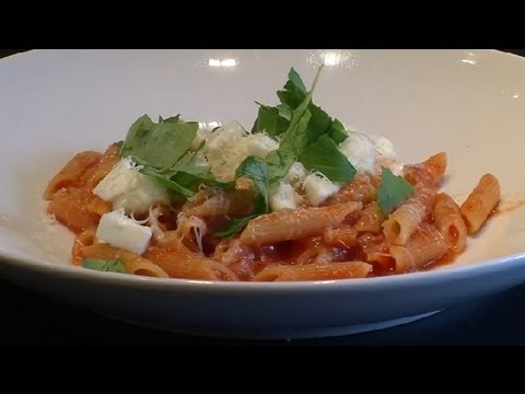 Pasta With Fresh Mozzarella & Eggplant : Pasta Recipes
