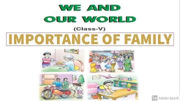 5th class DAV social science chapter1 Part1 | Importance Of Family | Intro | Family System & Tradit