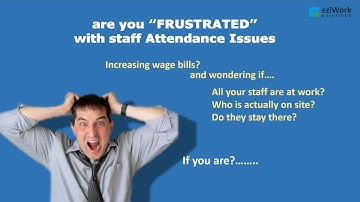 eziWork Solutions Cloud Based Iris Biometric Time and Attendance Solution