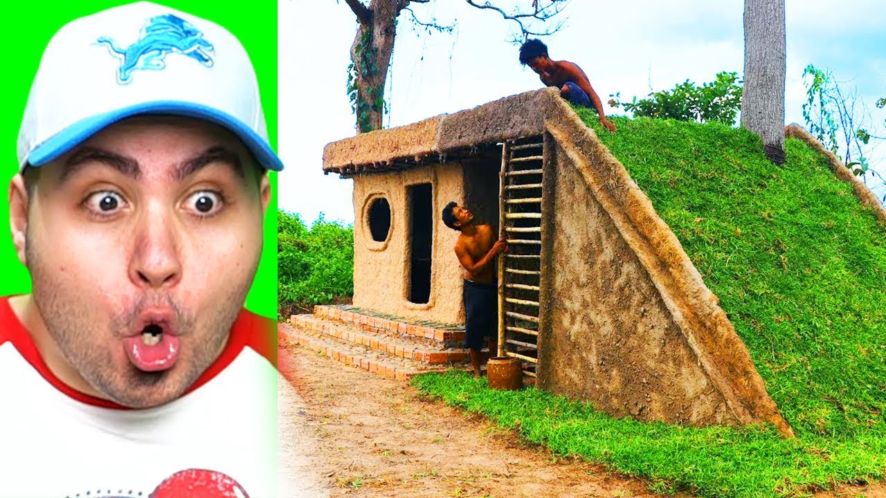 HANNO COSTRUITO UNA CASA BELLISSIMA A MANI NUDE!!