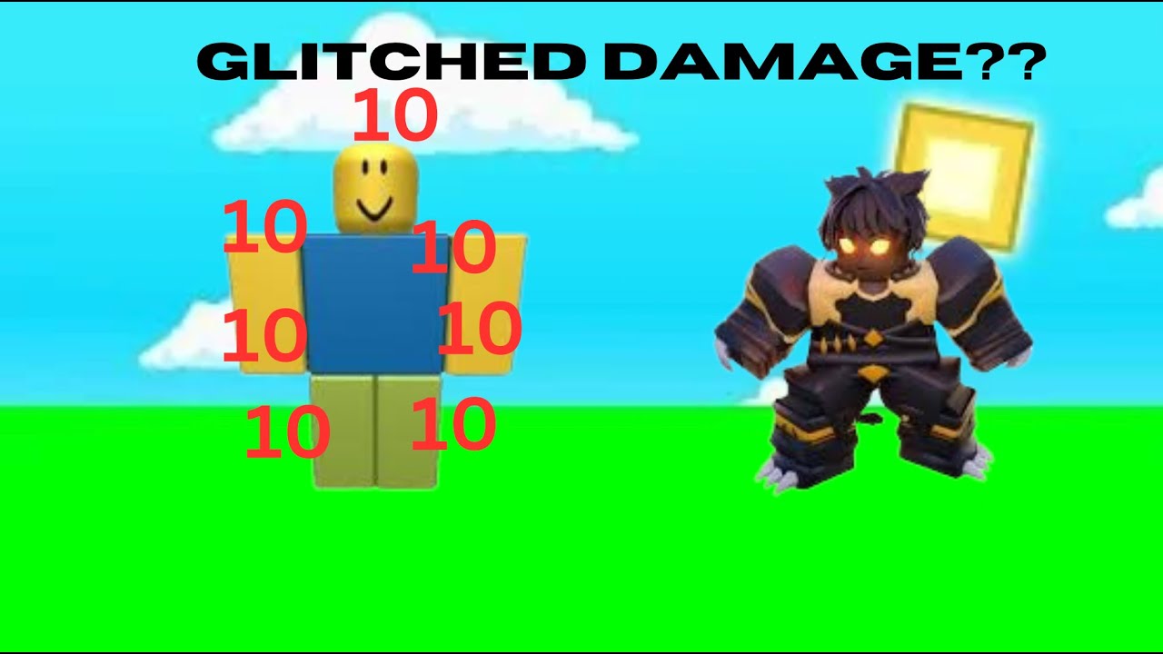 I found a damage glitch in roblox bedwars! - YouTube