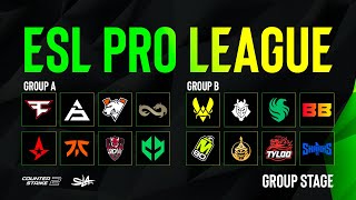 День 5 | ESL Pro League Season 19 | Group Stage | КЭ