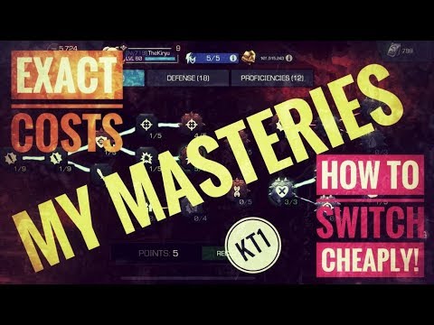 My Mastery Setups + How I Rotate Them Cheaply! August 2019