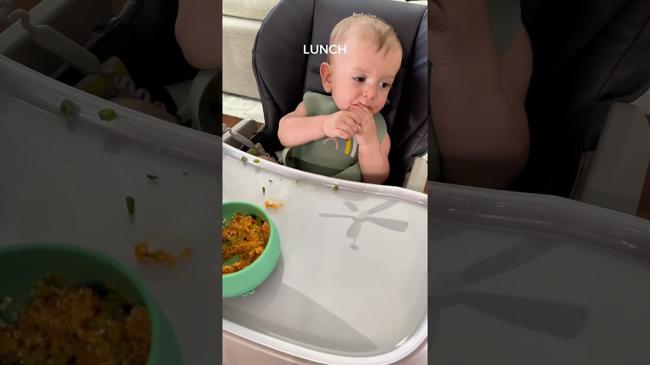 What my 9 month old eats in a day 