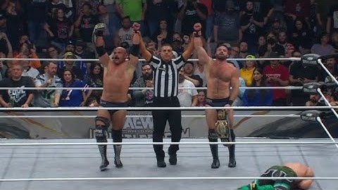 AEW WrestleDream 2023- FTR Vs. Aussie Open (AEW Tag Team Titles Match) - Full Match Review