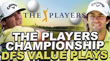 DFS Value Plays - 2023 Players Championship Top Draftkings Golf Plays Priced $8,000 and Below