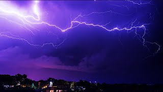  Heavy Thunderstorm Sounds to Sleep Instantly | Relaxing Rain, Very Powerful Thunder & Lightning