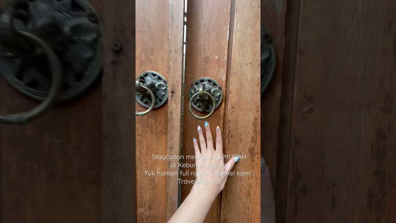 Staycation di KEBUN BINATANG ! 