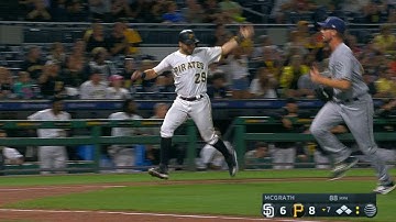 SD@PIT: Pirates push across six runs in the 7th